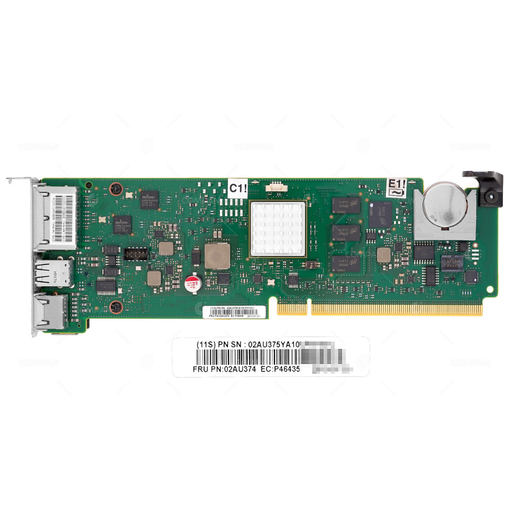 02AU374 LP  IBM SERVICE PROCESSOR CARD LOW PROFILE FOR PSERIES POWER9 S922