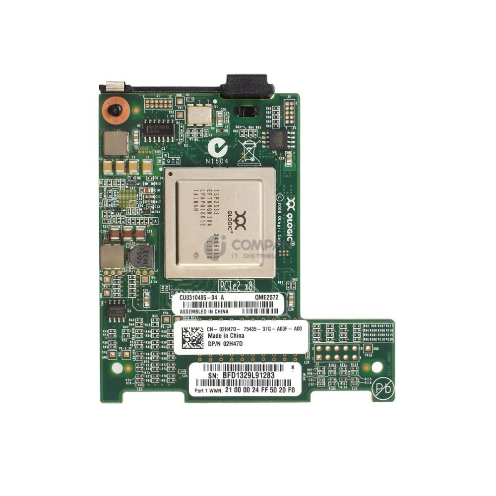 2H47D DELL QME2572 8GB PCIE FC MEZZANINE CARD HBA 02H47D