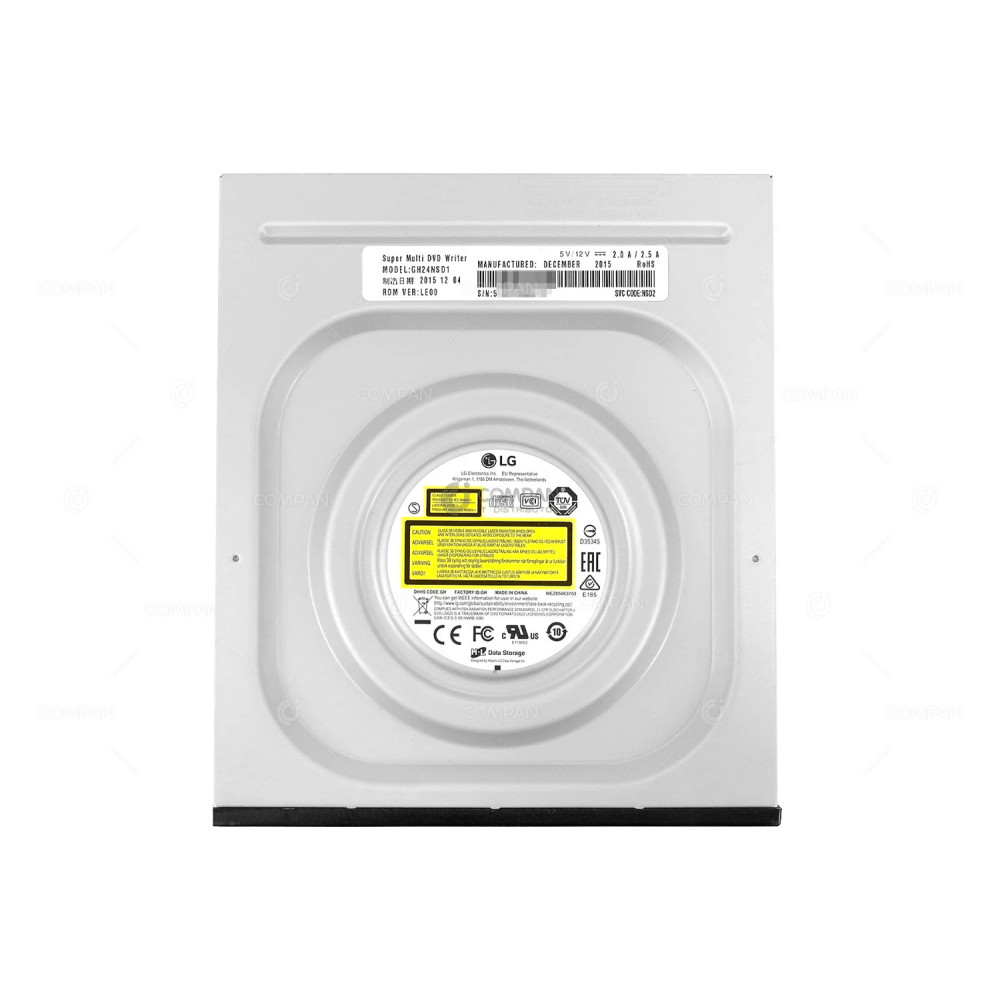 GH24NSD1 LG DATA STORAGE 5.25 SUPER-MULTI DVD WRITER SATA - BLACK