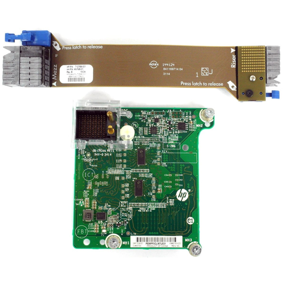 715286-001 HP MEZZANINE CARD PASS THROUGH PCI-E FOR HP PROLIANT WS460C G8