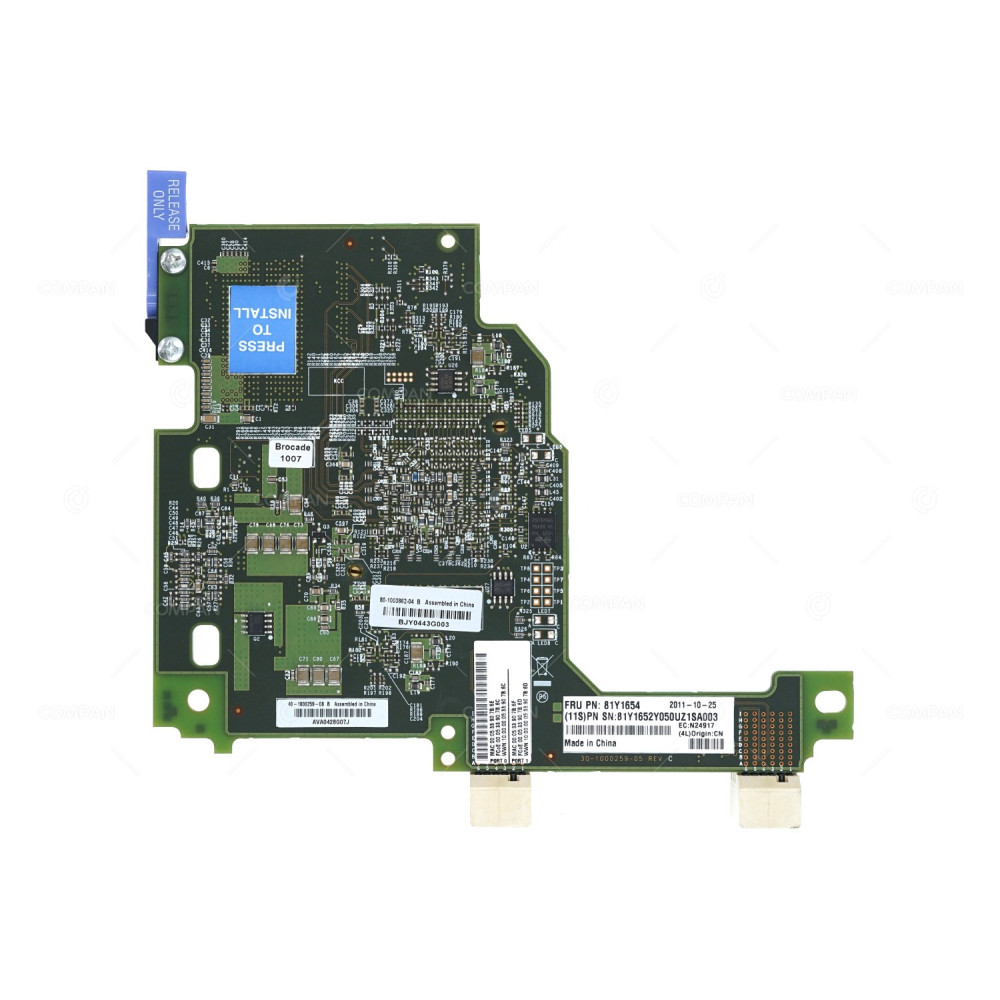 81Y1654 IBM BROCADE 10GB DUAL PORT ETHERNET CONVERGED NETWORK ADAPTER FOR HS23