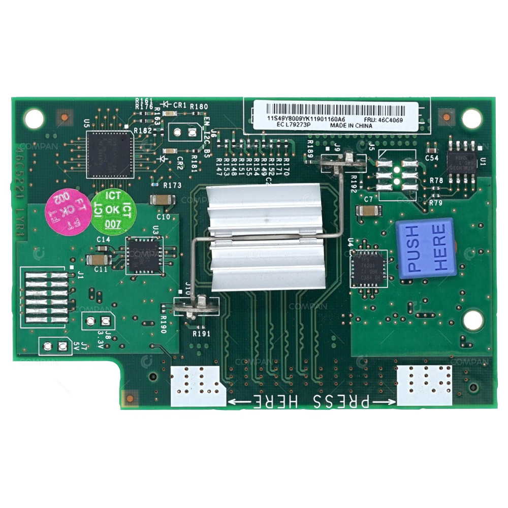 46C4069 IBM SAS 3GB CONNECTIVITY CARD CIOV FOR BLADE CENTER 49Y8009