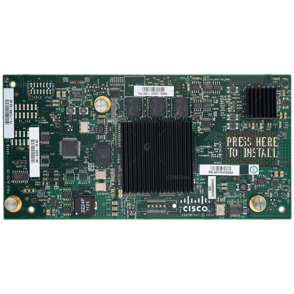 73-11789-09 CISCO MEZZANINE 10GB VIRTUAL INTERFACE CARD FOR B200 M2 BLADE