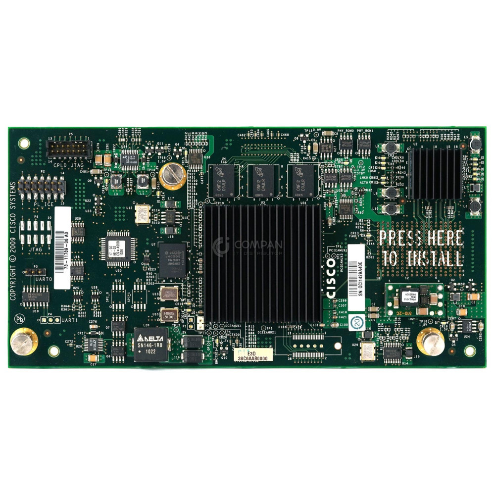 73-11789-06 CISCO MEZZANINE 10GB VIRTUAL INTERFACE CARD FOR B200 M2 BLADE