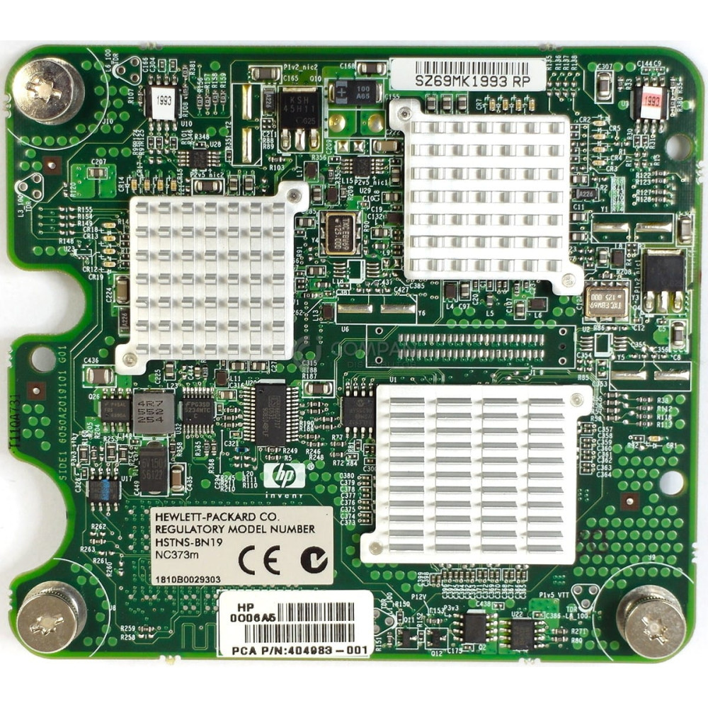 430548-001 HP NC373M PCIE DUAL PORT 1GB MEZZANINE CARD