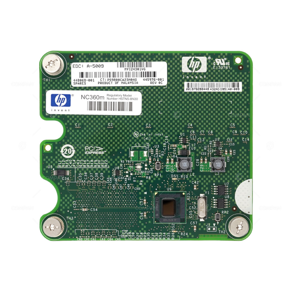 448068-001 HP NC360M DUAL PORT 1GB MEZZANINE CARD ADAPTER