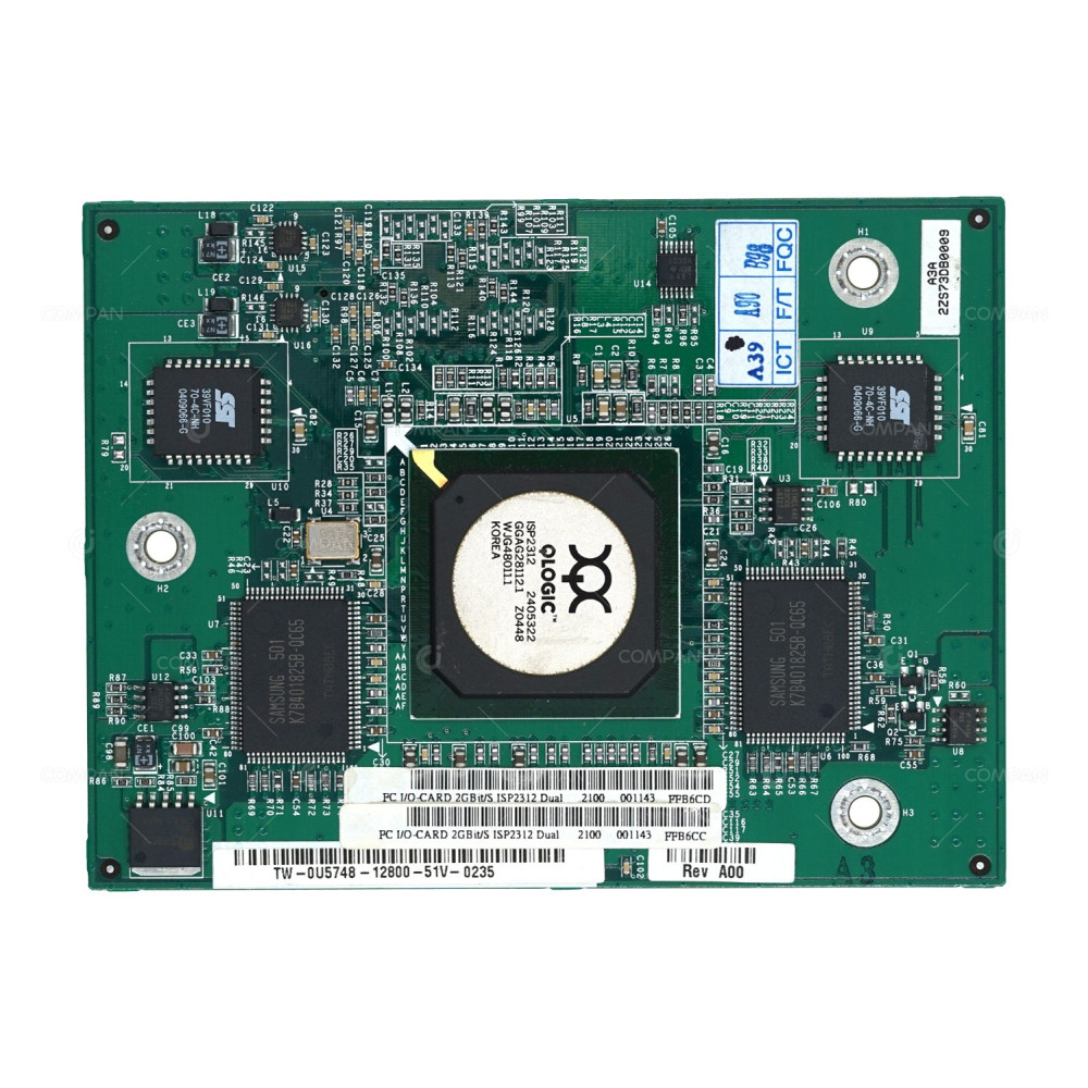 U5748 DELL CARD 2GB FC DUAL I/O MEZZANINE CARD FOR DELL POWEREDGE 1855/1955