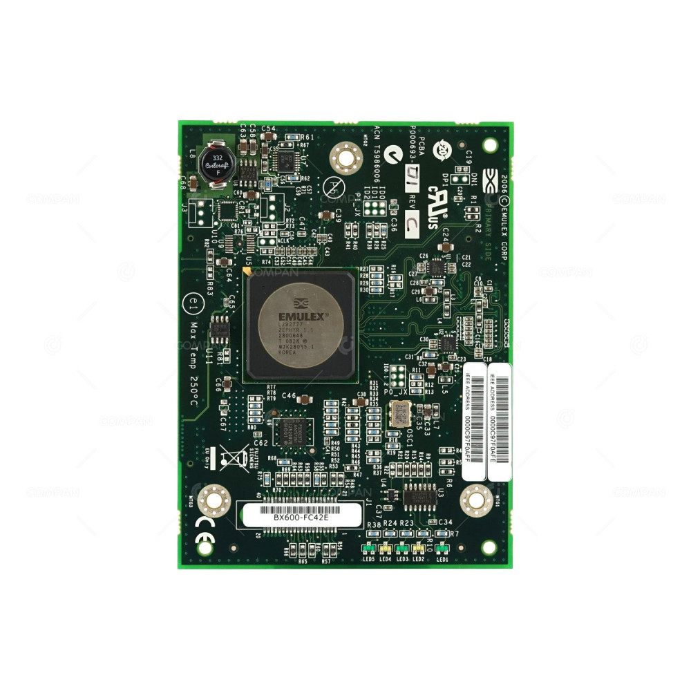 BX600-FC42E FUJITSU 4G FC DAUGHTER I/O CARD FOR PRIMERGY BX600 S3 S4 S5