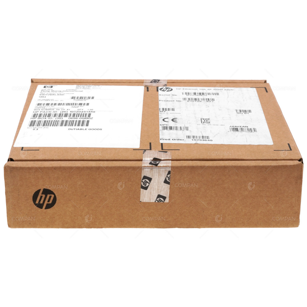 615729-B21 HP ETHERNET 366M 1GB 4P NIC NETWORK ADAPTER CARD 616010-001