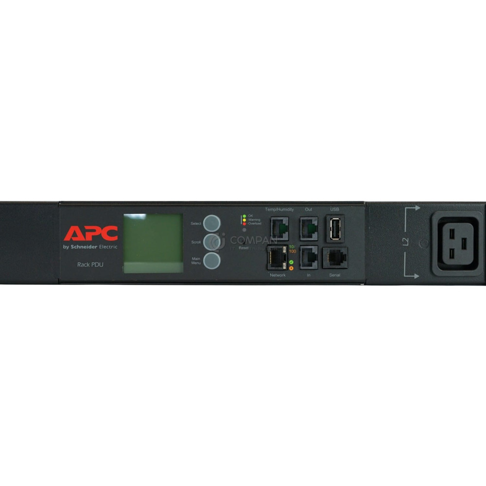 AP8881 APC AP8881 METERED RACK PDU ZEROU 16A 230V OUT: (36)C13  (6)C19 -