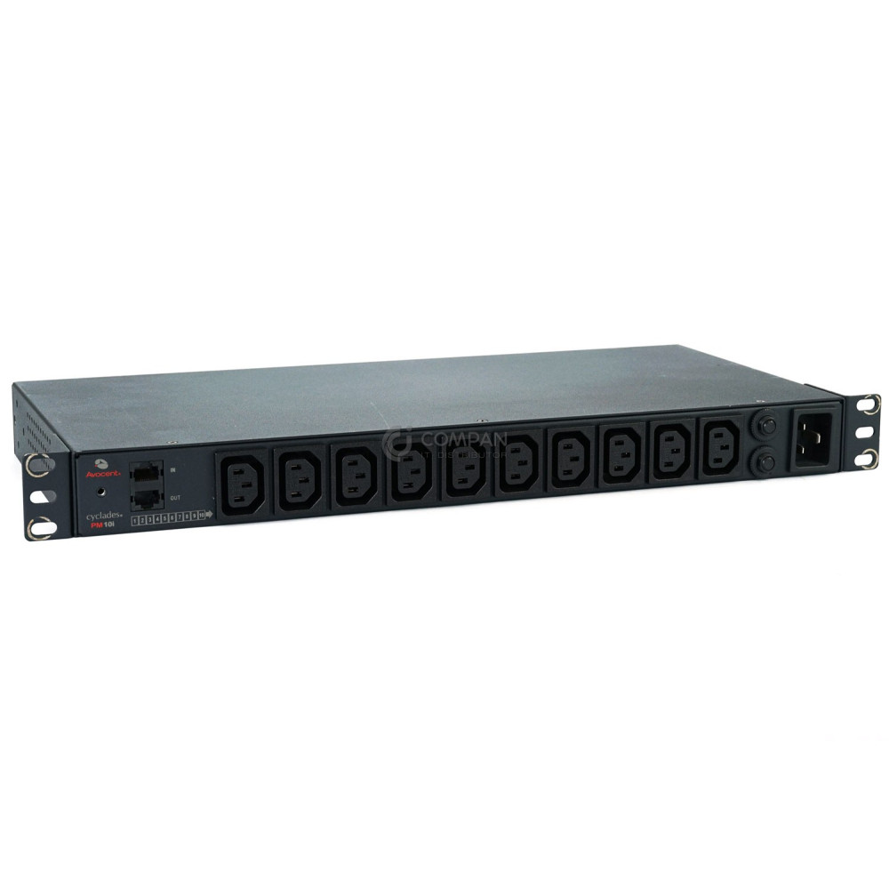 PM10I-16A AVOCENT CYCLADES POWER CONTROL 10-PORT C13 PDU WITH SIDE MOUNT