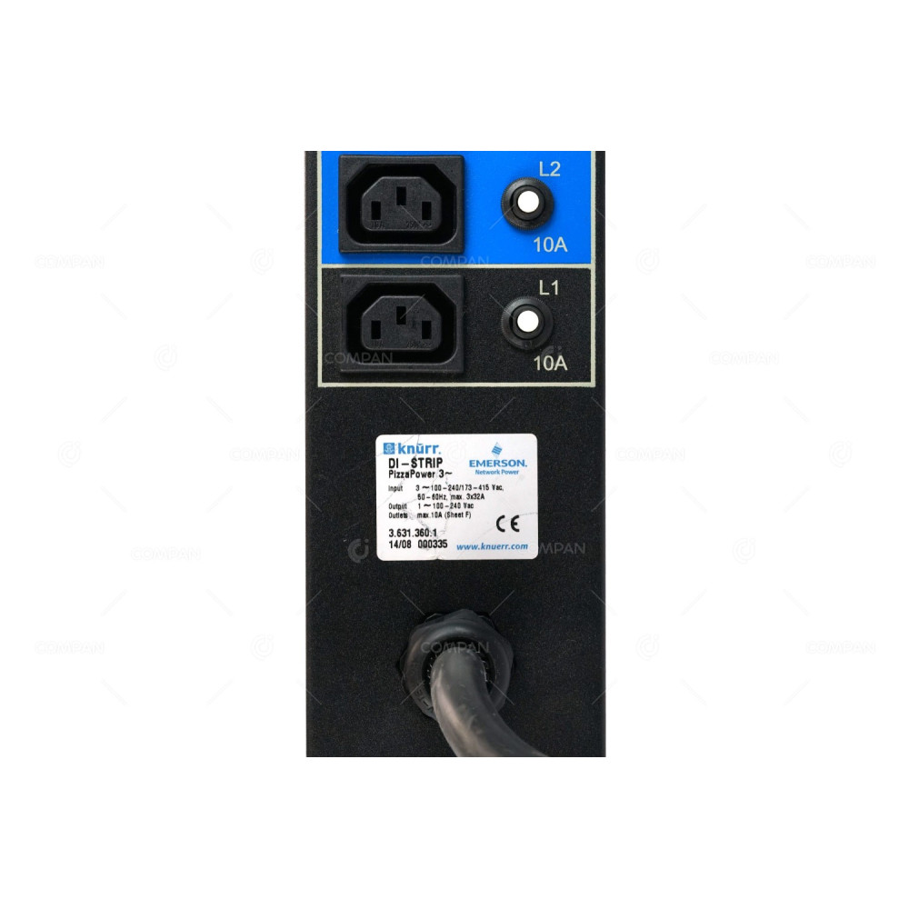 DI-STRIP KNURR AG DI-STRIP PIZZAPOWER 3 36 OUTLETS C13 10A RACK PDU