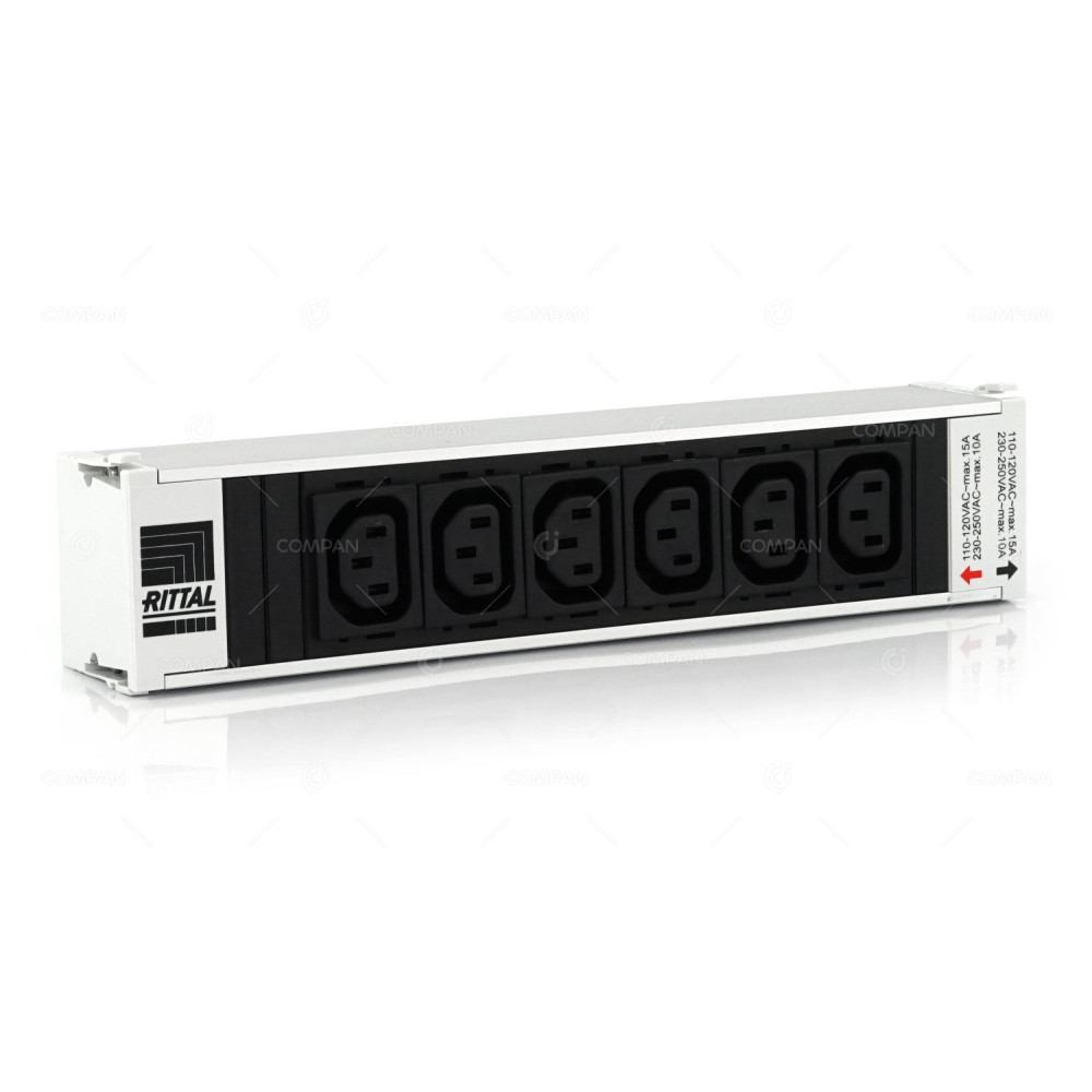 DK 7856.006 RITTAL PSM BUSBAR 3-PHASE REDUNDANT PDU 36 x C13