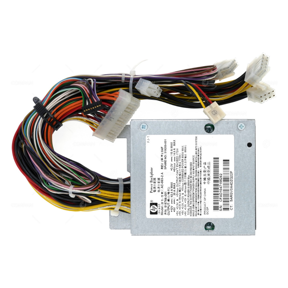 519200-001 HP DC CONVERTER POWER BACKPLANE FOR HP PROLIANT DL180 G6