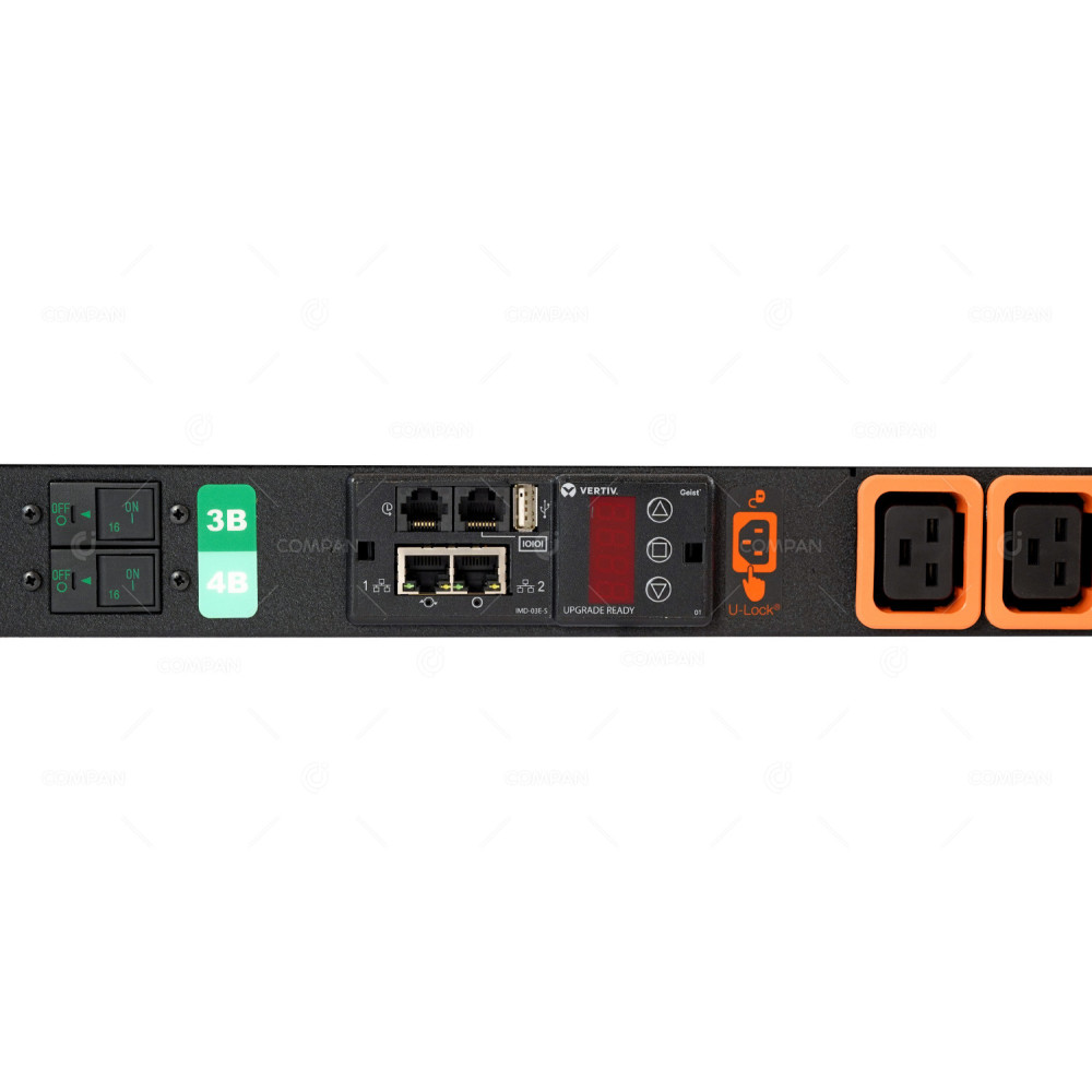 UI30001L VERTIV GEIST UI30001L 18X C13 12X C19 32A 3 PHASE PDU MU03E4W1-30PHB3-3PS56B4B10-S-072792