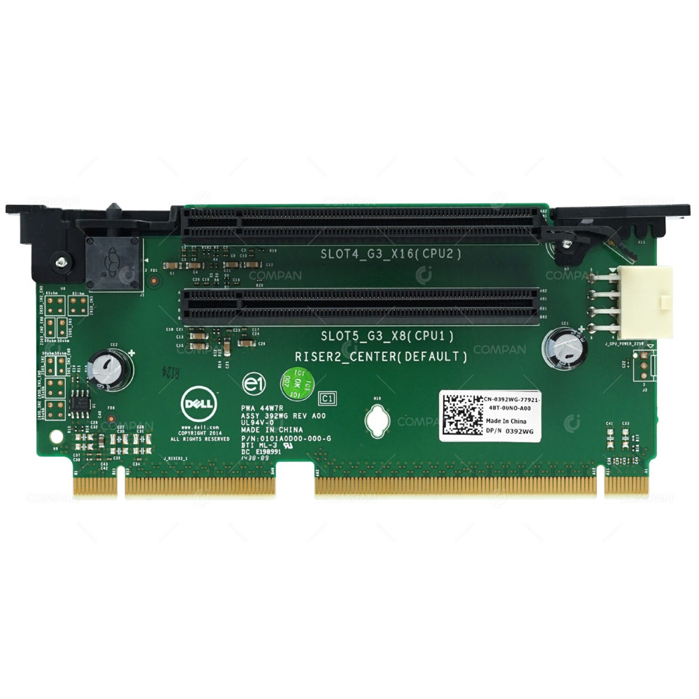 392WG DELL PCI-E RISER-2 CARD FOR R730 R730XD 0392WG