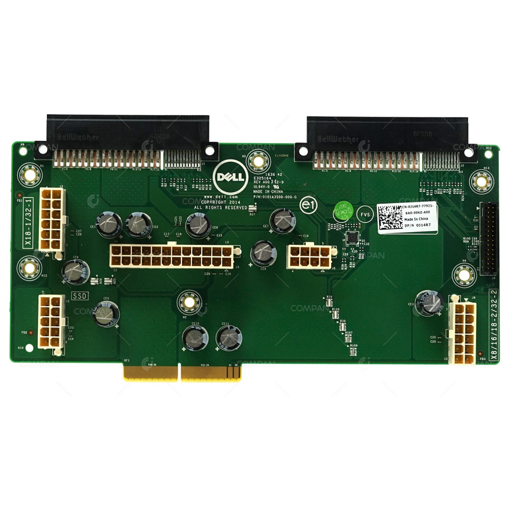 J14R7 DELL POWER DISTRIBUTION BOARD WITH POWER CABLES FOR POWEREDGE T630 G13 0J14R7