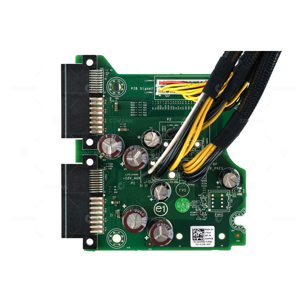 4HPKX DELL POWER SUPPLY BACKPLANE 2-SLOT PDB W/ CABLES FOR POWEREDGE R330 G13