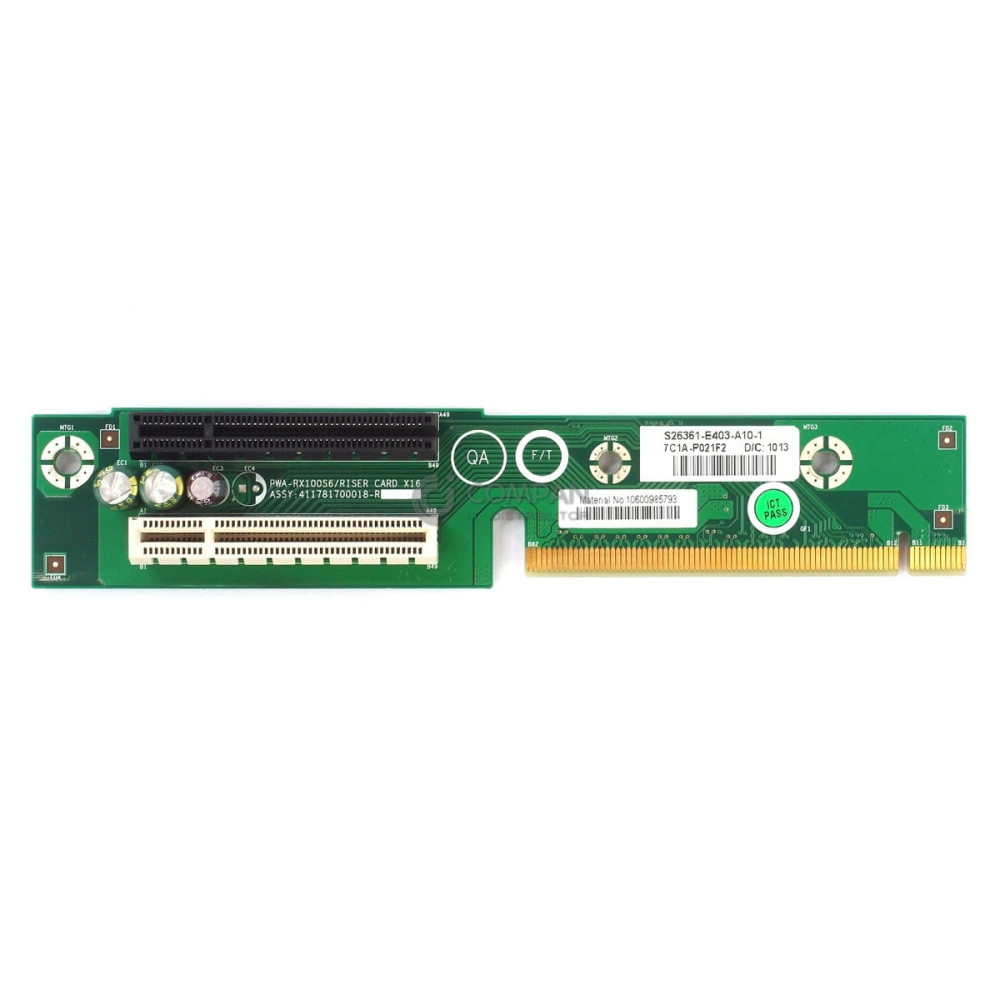 S26361-E403-A10 FUJITSU RISER CARD LOW PROFILE FOR RX100 S6 -