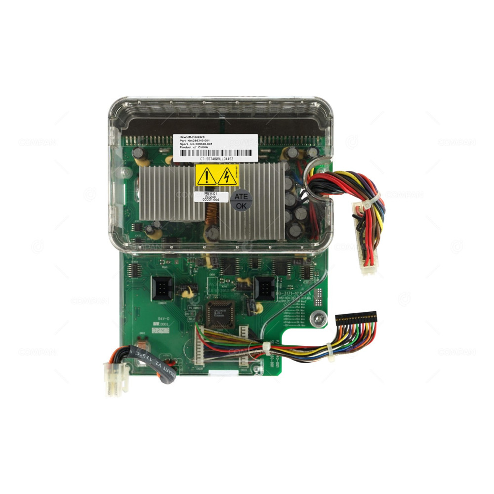 289560-001 HP DC POWER CONVERTER MODULE WITH BACKPLANE FOR PROLIANT DL380 G3