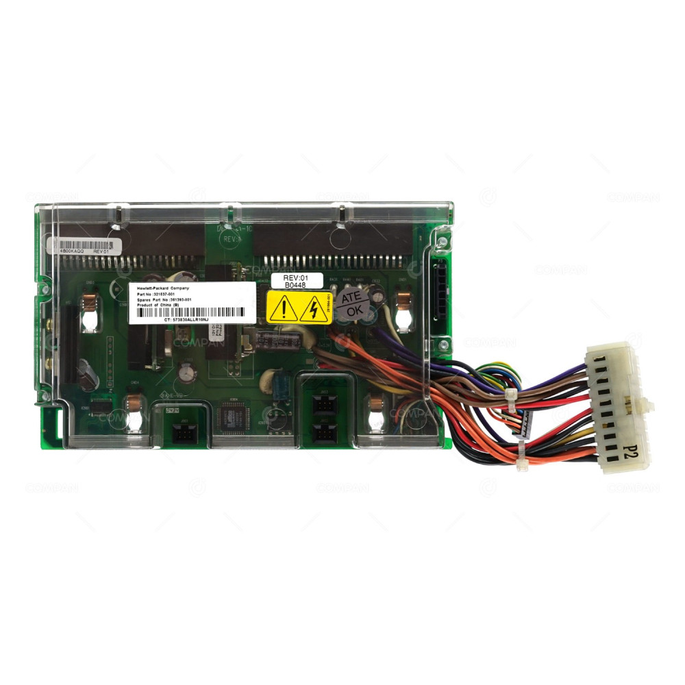 361393-001 HP POWER CONVERTER MODULE WITH BACKPLANE DC/DC FOR PROLIANT DL360 G4 321637-001