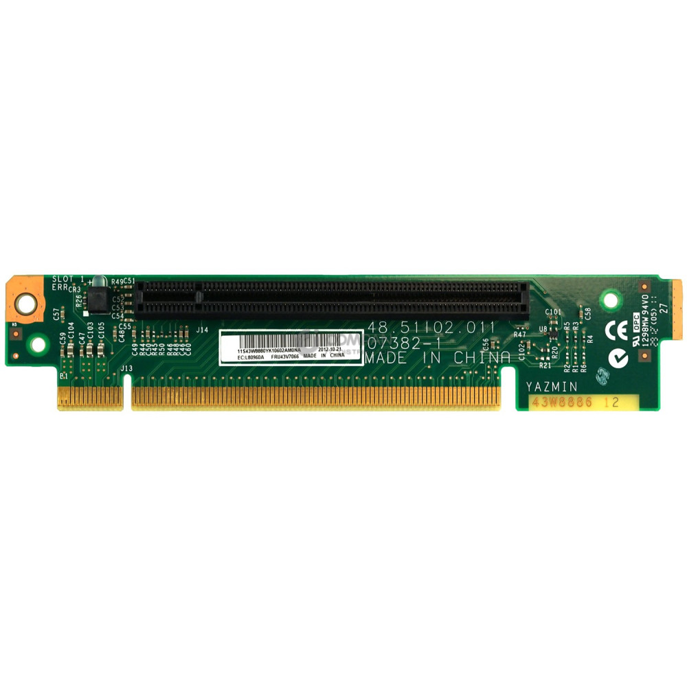 43V7066 IBM RISER CARD PCI-X FOR X3550 M2 43W8880