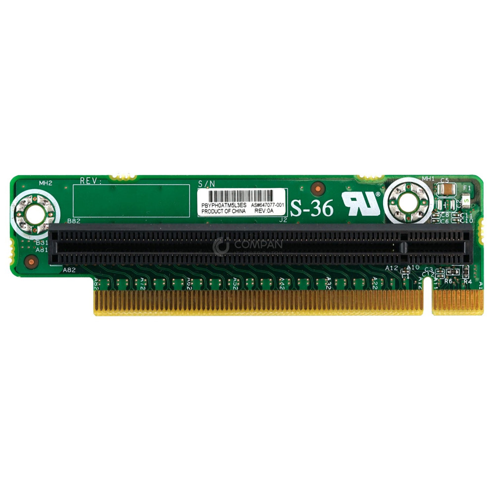 647077-001 HP RISER BOARD FOR SL230S GEN8 W/ CAGE -