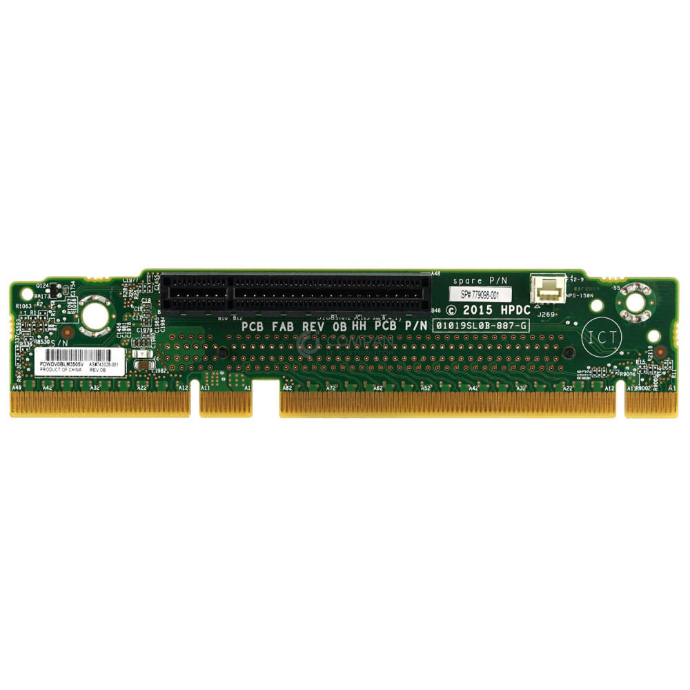 779098-001 HP PCIE 3.0 CPU1 RISER CARD FOR HP PROLIANT DL160 G9