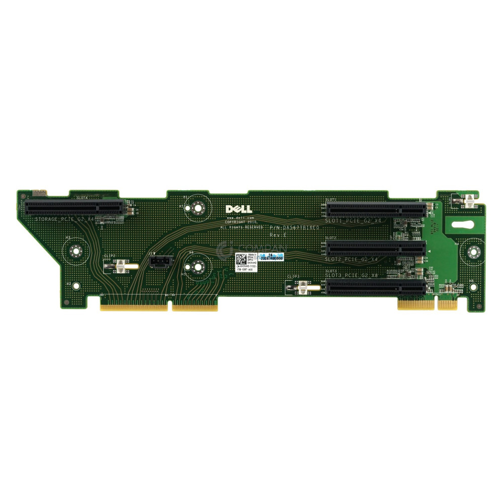 K3NHD DELL RISER CARD 3X PCI-E FOR R515 R510 0K3NHD