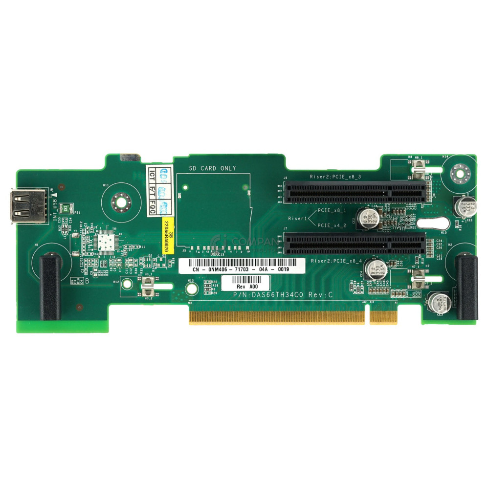 NM406 DELL PCI-E X2 RISER CARD FOR DELL POWEREDGE R805