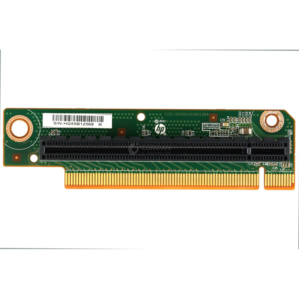 667867-001 HP RISER CARD SINGLE SLOT PCI-E X16 FOR HP PROLIANT DL380P G8