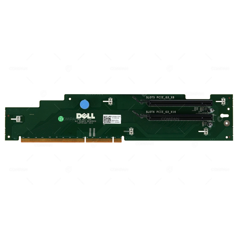 7XM41 DELL RISER BOARD 1-SLOT PCI-E X8 1-SLOT PCI-E X16 FOR DELL PRECISION R7610
