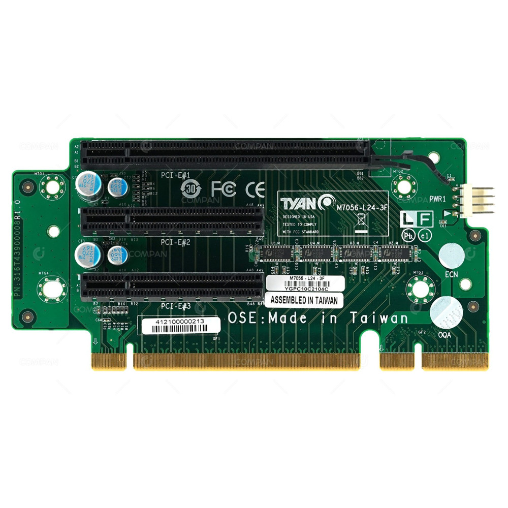 M7056-L24-3F TYAN RISER CARD 1-SLOT PCI-E X16  2-SLOTS PCI-E x8