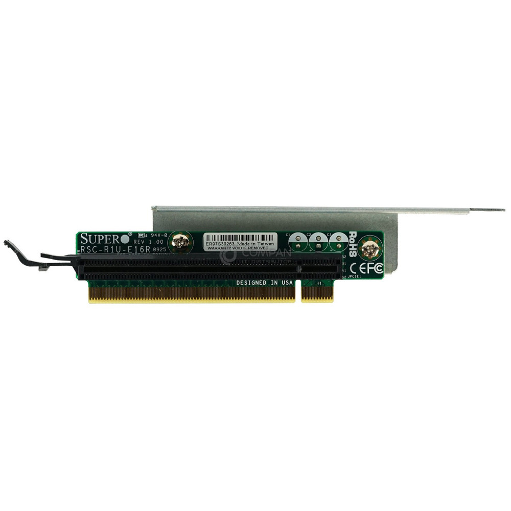 RSC-R1U-E16R SUPERMICRO RISERCARD PCI-E X16 FOR SUPERCHASSIS 808T 809T SUPERSERVER 6016GT 01-SC80807-XX00C001