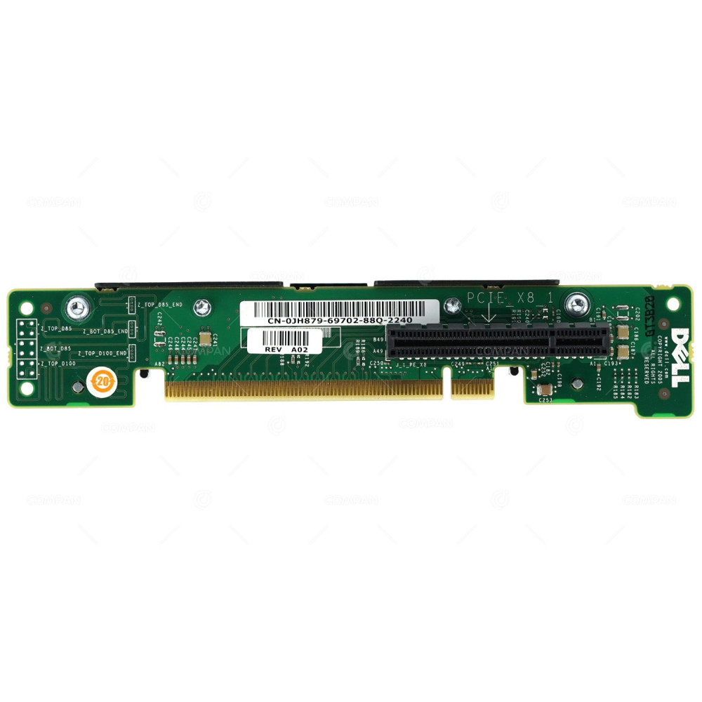JH879 DELL RISER CARD PCI-E X8 FOR POWEREDGE 1950 III 0JH879