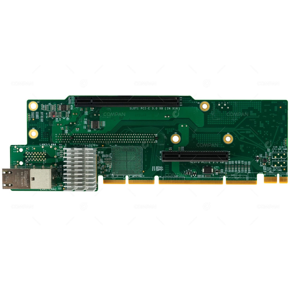 AOC-2UR68-I2XT SUPERMICRO ULTRA WIRED RISER CARD 3 SLOTS PCI-E DUAL PORT RJ-45
