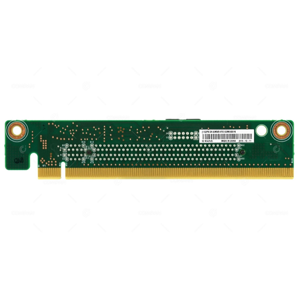 00MW516 IBM RISER CARD 1 SLOT PCIE 3X16 75W -