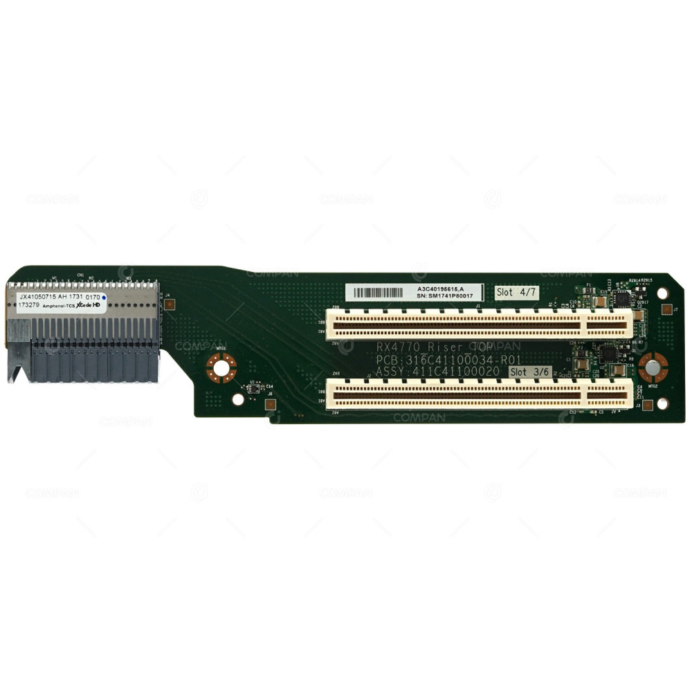 A3C40195615 FUJITSU RISER CARD TOP 2 x PCI-E FOR PRIMERGY RX4770 M4 M5