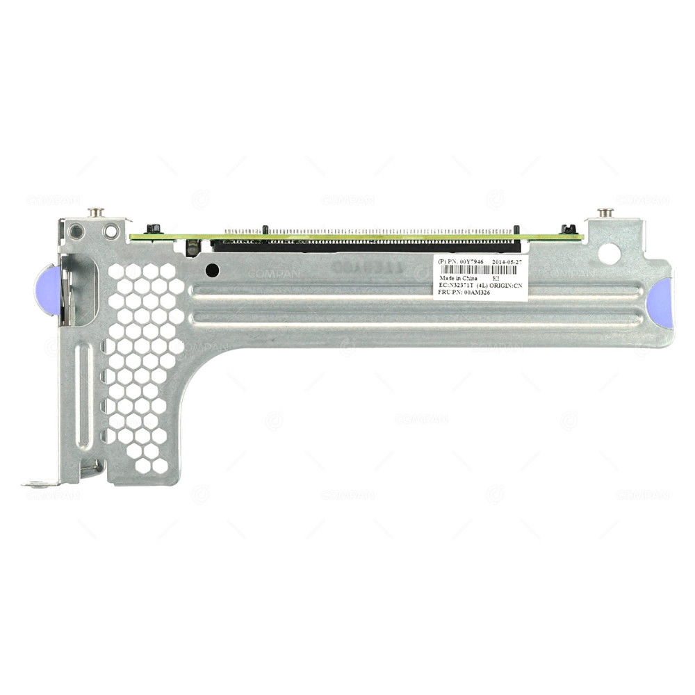 00AM326  IBM RISER CARD SLOT 1  PCIe 3 x16 (16,8,4,1) 75W WITH BRACKET FOR X3550 M4