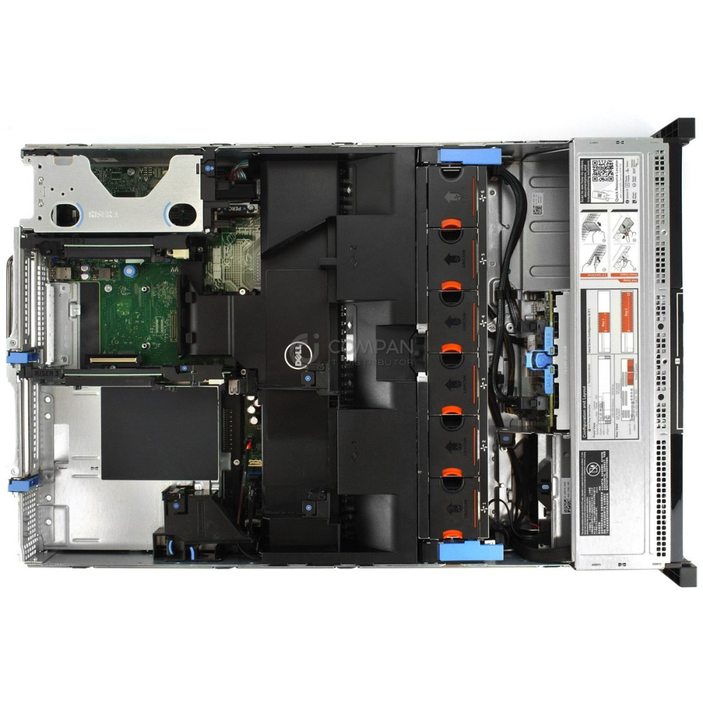 R730-8SFF DELL POWEREDGE R730 2X INTEL XEON E5-2680 V4 @ 2.40GHZ RAM 64GB  4X 300GB