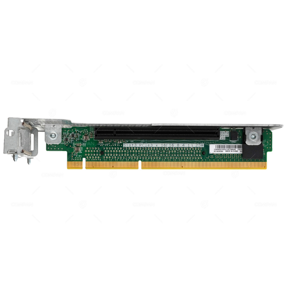 00KF624 IBM RISER CARD 1 LP X16 CPU0 W/ CAGE FOR SYSTEM X3550 M5 00KG313, 00KG372
