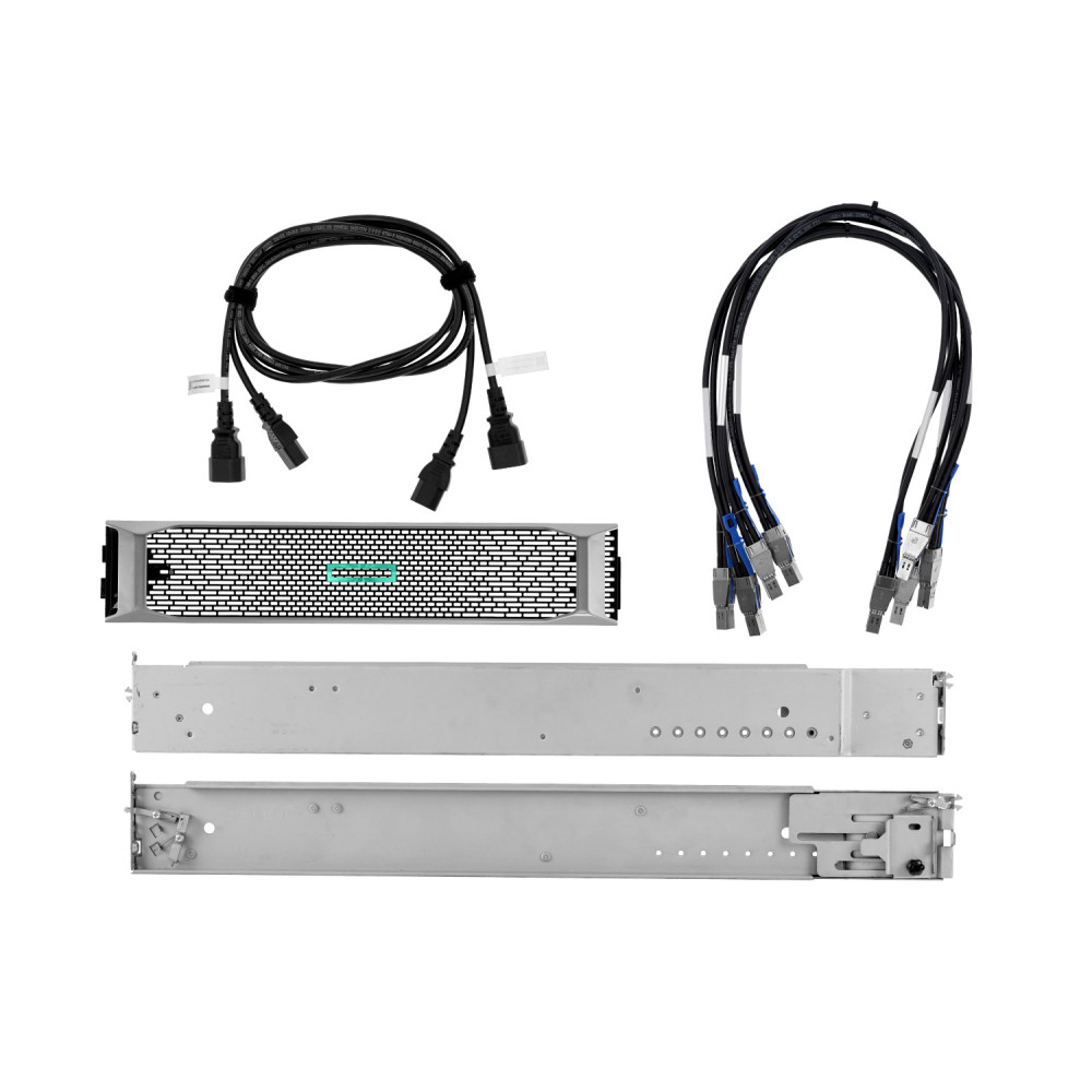 Q1J17A HPE D3710 12G SAS 25SFF ENCLOSURE + 15 x 1.2 TB HDD