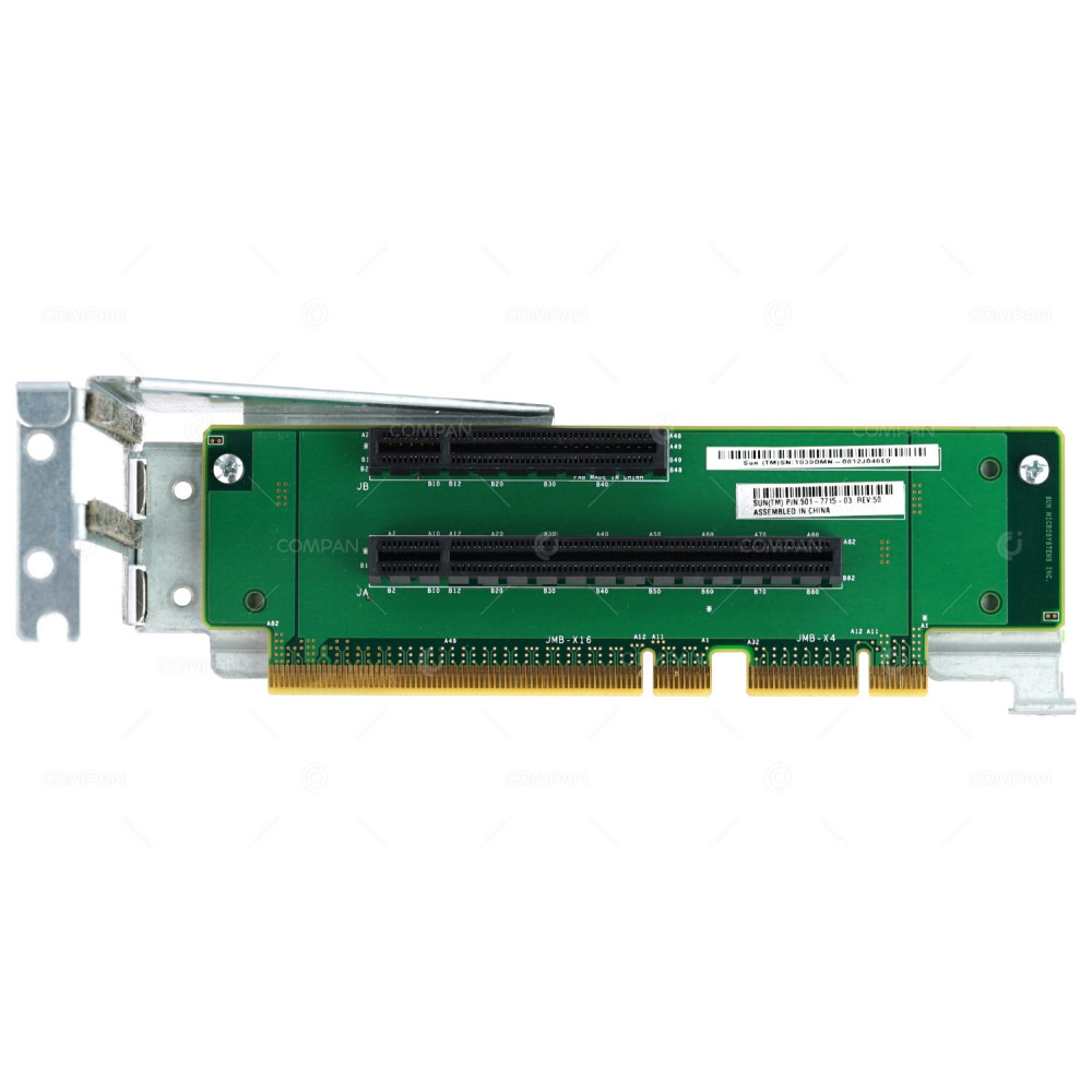 501-7715-03 SUN MICROSYSTEMS DUAL SLOT PCIE RISER CARD FOR SUN SPARC ENTERPRISE T5220 541-2109-05, CF00541-2109