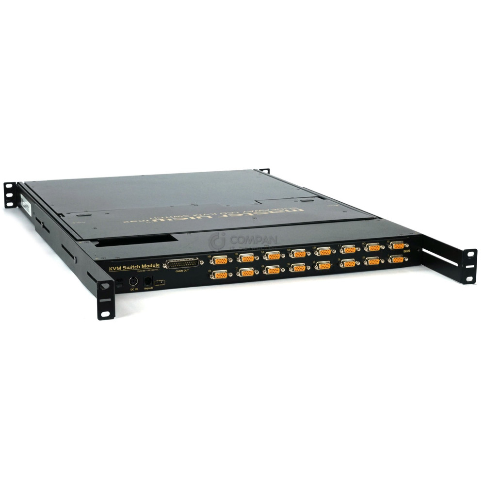 ATEN MASTERVIEW SLIDEAWAY 15"LCD KVM WITH 16-PORT SWITCH (DE)