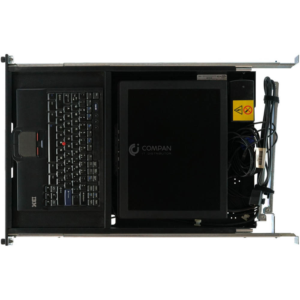 1723-3RX IBM 15' FLAT PANEL CONSOLE WITH KEYBOARD