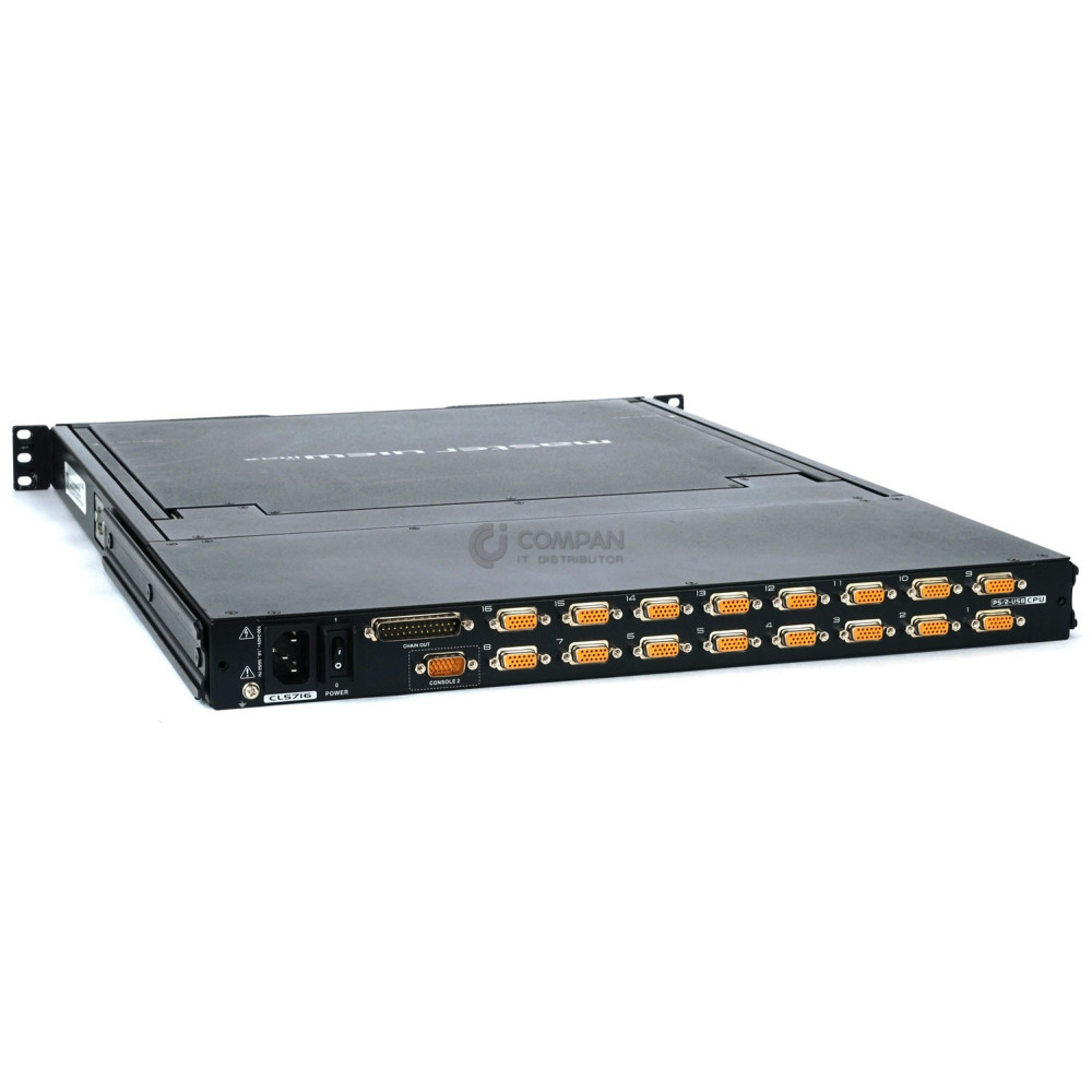 ATEN MASTERVIEW SLIDEAWAY 17"LCD KVM WITH 16-PORT SWITCH (DE)
