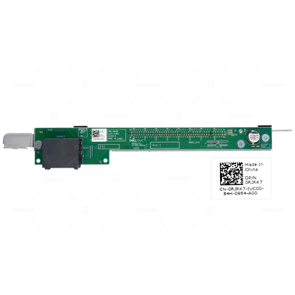 RJRK7 DELL RISER CARD 2 1X PCIE X16 FOR R740 R740XD 0RJRK7