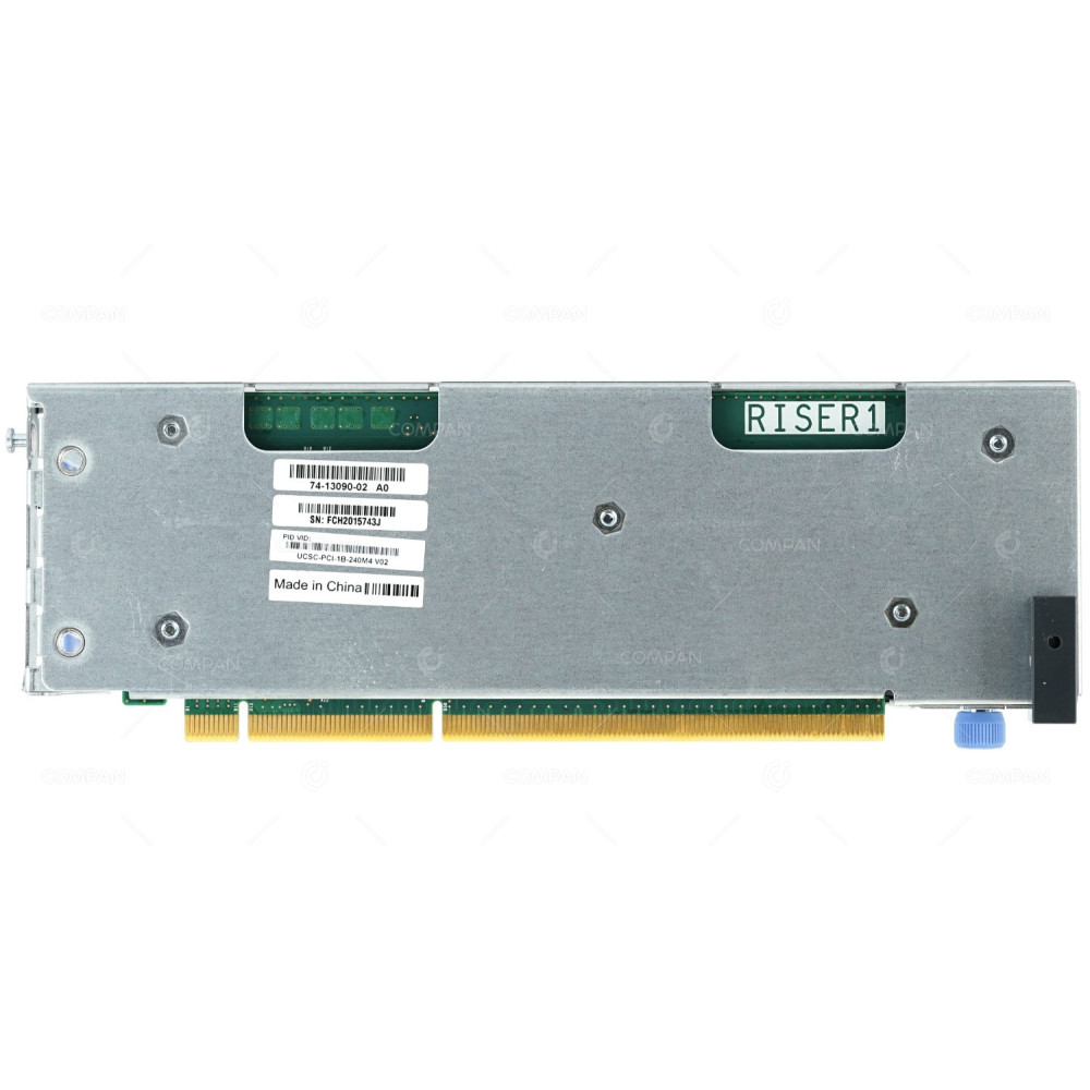 UCSC-PCI-1B-240M4 CISCO RISER CARD 3-SLOT  2U-RISER1 PCIE 3.0 X8 WITH CAGE FOR UCS C240 M4 UCSC-PCI-1B-240M4 V02, 74-13090-02, CS073-14922-04