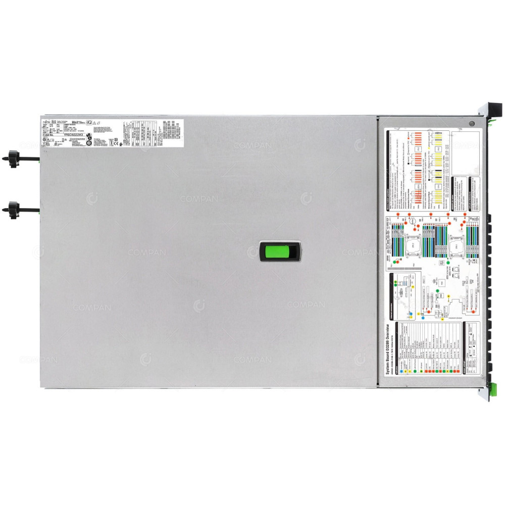 RX2540 M2-8SFF FUJITSU PRIMERGY RX2540 M2 2X INTEL XEON E5-2667 V4 @ 3.20GHZ RAM 256GB(8X 32GB  DDR4  8X 2400MHZ ) 3X 480GB(3X SATA 3X SSD )  K1566-V401-4338