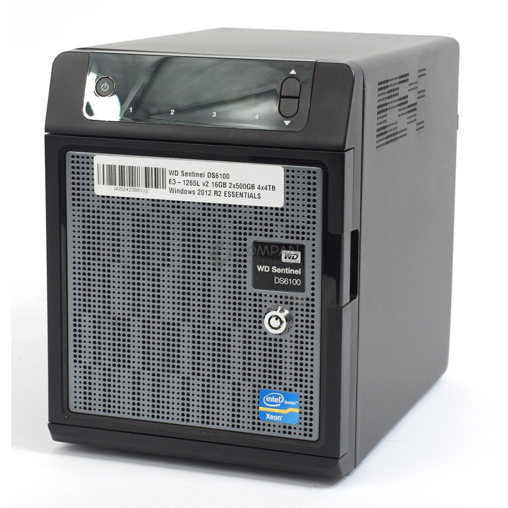 WD SENTINEL DS6100 16TB ULTRA COMPACT STORAGE PLUS SERVER
